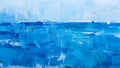 Art detail blue abstract oil painted background. Turquoise oil paint texture. Abstract art background. Oil painting on canvas. A