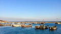 A fishing boat in the sun