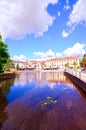 The art-enriched city of BorÃÂ¥s Royalty Free Stock Photo