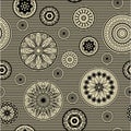 Art floral pattern