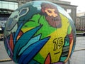 Art football sphere