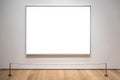 Art gallery blank picture frame for mockup