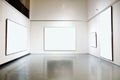 Art gallery exhibition hall Royalty Free Stock Photo