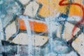 Urban grafitti art colorful and abstract Royalty Free Stock Photo