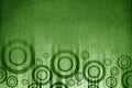 Art grunge green circle abstract pattern background Royalty Free Stock Photo