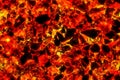 Art hot lava fire abstract pattern background Royalty Free Stock Photo