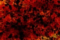 Hot lava fire abstract pattern illustration background Royalty Free Stock Photo