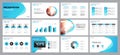 Business presentation backgrounds design template and page layout design for brochure ,book , magazine, annual report and company Royalty Free Stock Photo