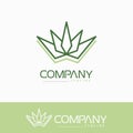 Nature logo Royalty Free Stock Photo