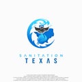 Texas logo Royalty Free Stock Photo