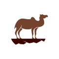 Camel logo Royalty Free Stock Photo