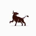 Bull logo Royalty Free Stock Photo
