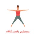 Side Hands And Feet Pose, Parsva Hasta Padasana