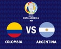 Copa America 2020 Semi final Argentina vs Colombia