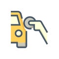 Auto detailing vector icon design 48x48 pixel perfect and editable stroke.