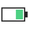 Battery icon vector illustration