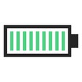 Battery icon vector illustration