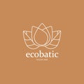 ECOBATIC LOGOTEMPLATE Royalty Free Stock Photo