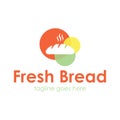 Fresh Bread Logo Design Template Royalty Free Stock Photo