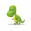 T-rex Dinosaurus character mascot cartoon illustration vector