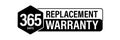 365 days replacement warranty vector icon