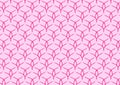 Endless Line Pink Fabric Pattern.