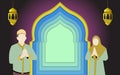 Ramadan illustration design vektor Royalty Free Stock Photo