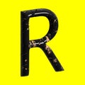 3D Capital letter R