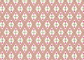 Colorful seamless geometric batik pattern Royalty Free Stock Photo