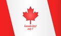 Happy canada day banners to celebrate canada national day