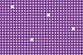 Purple circle background with a circle shape that is lined up neatly.