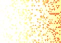 Gold fade glitter polygon background Royalty Free Stock Photo