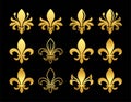 Fleur de lis Royalty Free Stock Photo