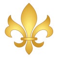 Fleur de lis Royalty Free Stock Photo