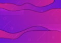 Violet gradient paper cover background