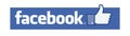 Facebook Thumb Up Like Button. Royalty Free Stock Photo