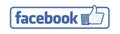 Facebook Thumb Up Like Button. Royalty Free Stock Photo