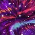 Colorful explosion abstract background with cartoon texture and glitter elements Royalty Free Stock Photo