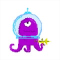 pixel character monster Royalty Free Stock Photo