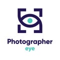Photographer Eye Logo Royalty Free Stock Photo