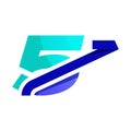 Numerical 5 Investment Logo