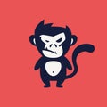 Funky Monkey Full Body Logo