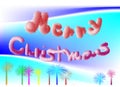 Merry Christmas hand drawn vector letters,Fireworks, for winter background. Posters and cards.vector Illustration