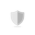 Protection shield icon. Vector illustration Royalty Free Stock Photo