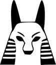 illustration of anubis icon