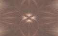 Art illustration brown background pattern. symmetry Royalty Free Stock Photo