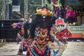 the art of Jaranan Buto Banyuwangi dance