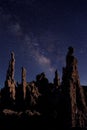 Art Landscape Image of the Tufas of Mono Lake Royalty Free Stock Photo