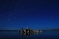 Art Landscape Image of the Tufas of Mono Lake Royalty Free Stock Photo