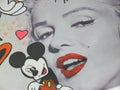 Art of Luxury the concept store in side the Schadow Arkaden in Duesseldorf - Minnie mouse with Marilyn Monroe